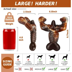 Dog Toys for Aggressive Chewers, Dog Chew Toys
