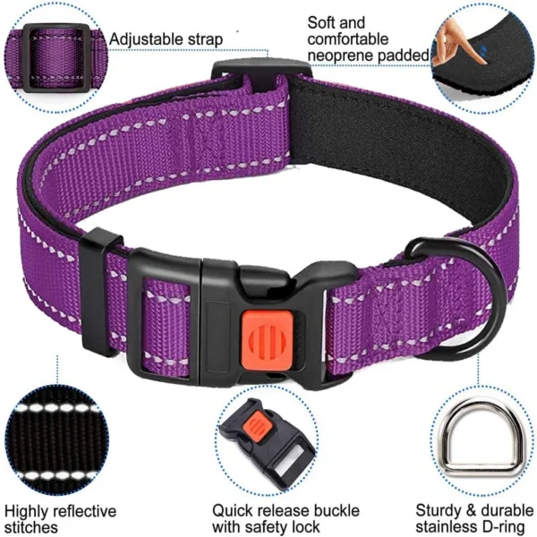 Pet Collars Puppy Leash Dog Collars for Small Medium Large Dogs - Image 2