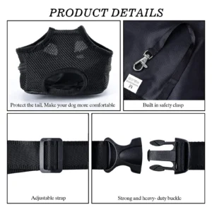 Dog Cat Carrier Backpack Adjustable Frontpack Carrier Outdoor