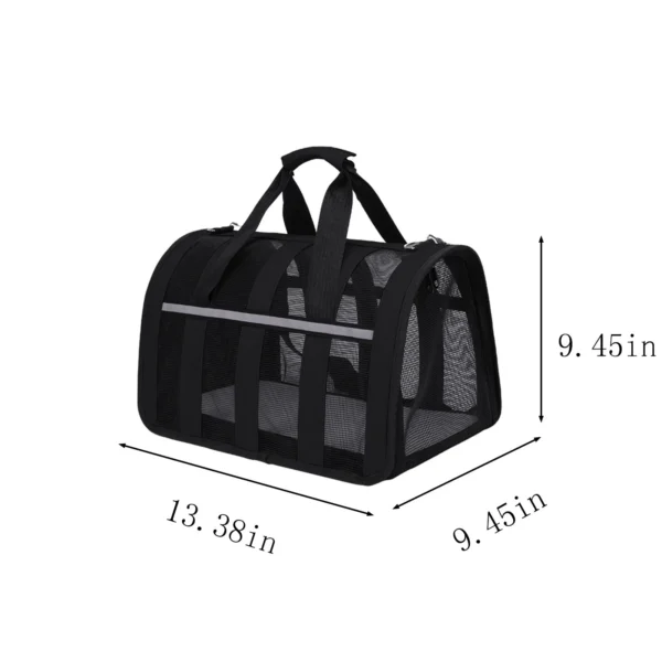 Pet Carriers, Cat Carrier, Dog Carrier, Portable Soft-Sided Pet Carriers - Image 2