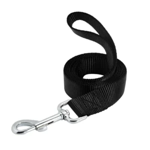 Plain Pet Puppy Cat Dog Collar and Matching Leash set