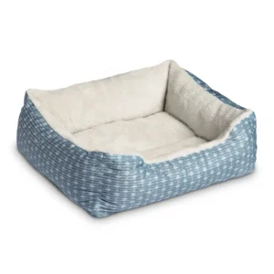 Cuddler Small Dog or Cat Bed, Blue 19