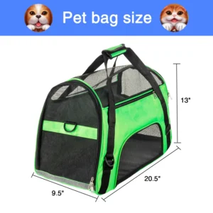 Airline Approved Pet Carrier,Soft Sided Cat Carriers for Small
